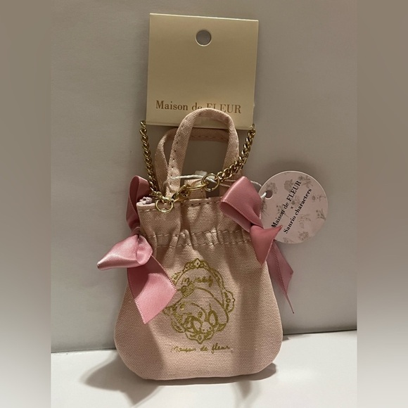 Sanrio Accessories - My Melody x Maison De Fleur Bag Charm-Mini Tote Style (2021)